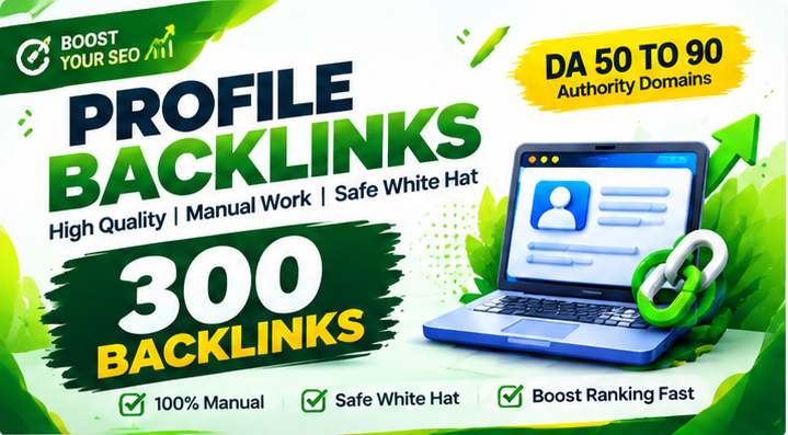 EXCLUSIVLY- 300 PR9 SEO HQ AUTHORITY PROFILE BACKLINK...