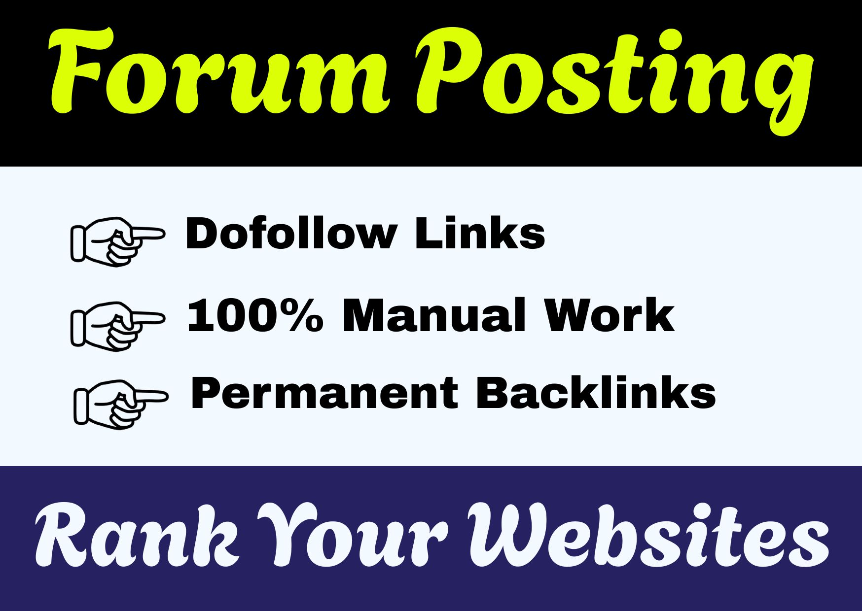 Provide 100+ Forum Posts or Forum Posting Authority B...