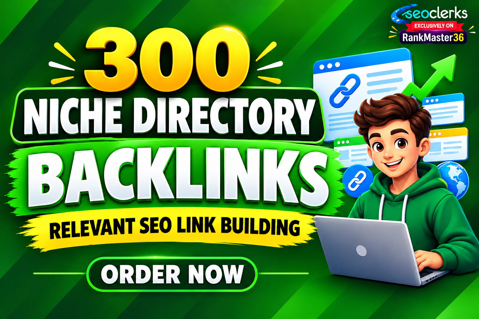 300 Niche Directory Submission Backlinks Relevant SEO...