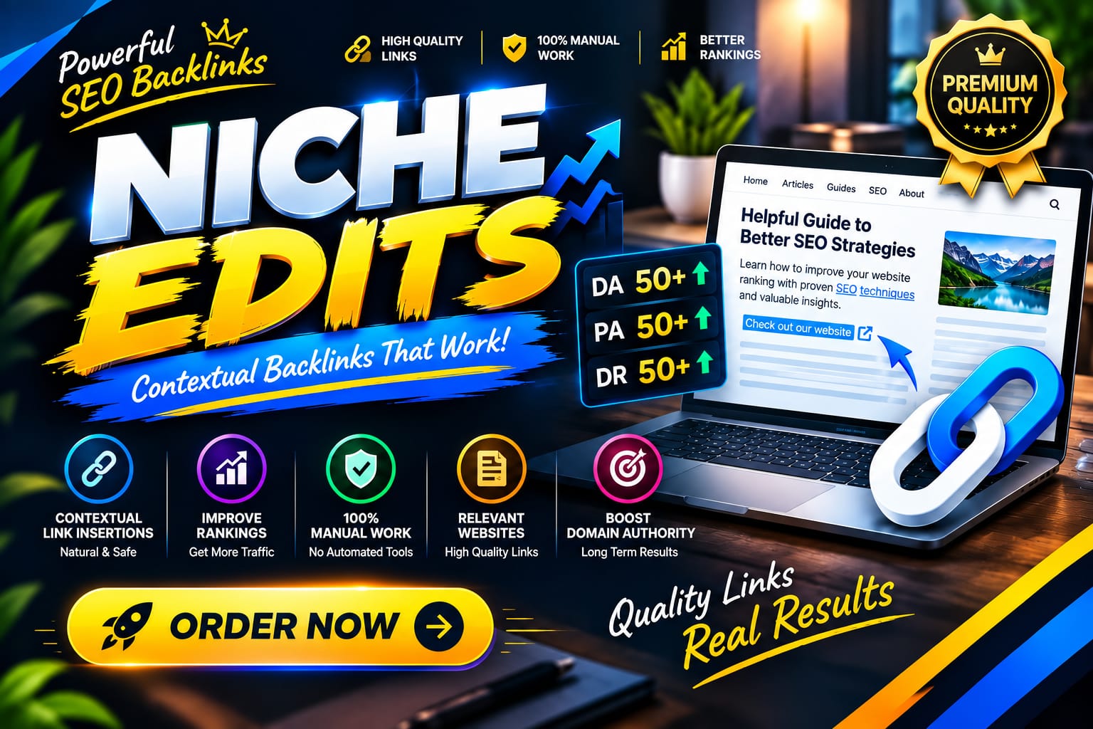 Powerful 5 Niche Edits Backlinks From High Authority ...