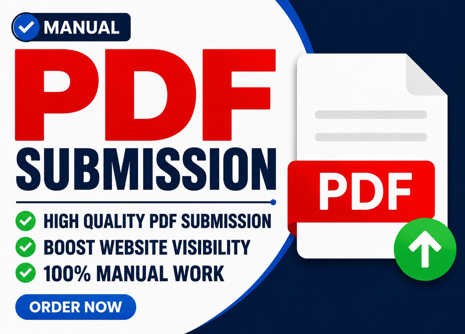 Manually Create 30 PDF Submissions for Better Website...
