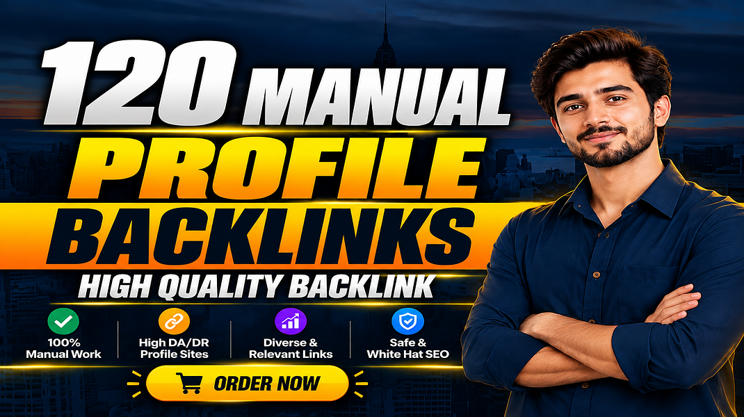 I Will Build 120 Quality Profile Backlinks for Off Pa...