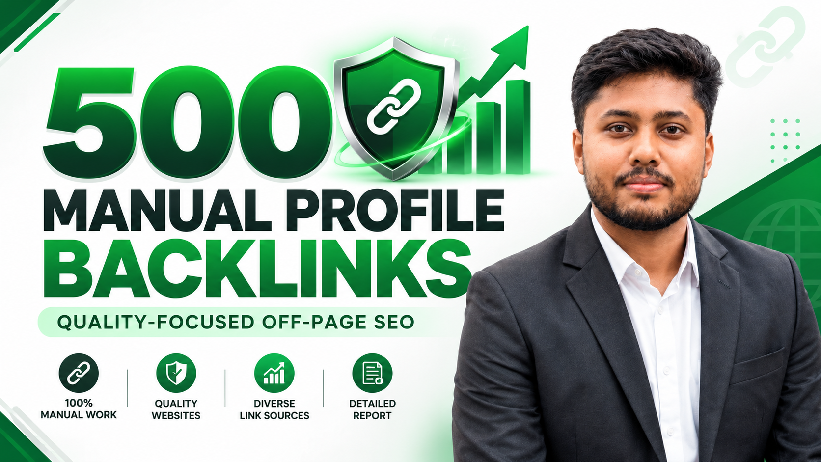 I Will Build 500 Manual Profile Backlinks for Off-Pag...