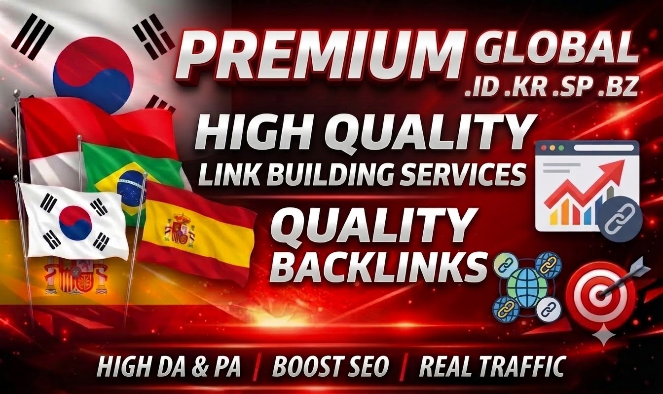 I will 150 provide premium global link building high ...