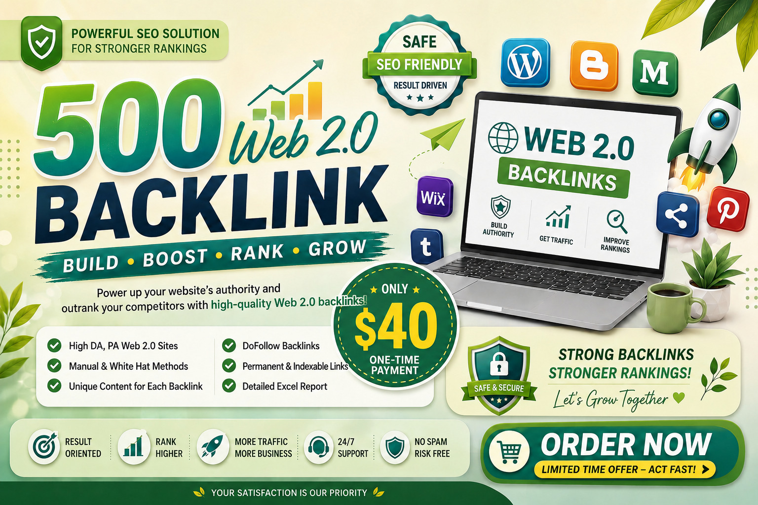 I Will Create 500 High Quality Manual Web 2.0 Backlin...