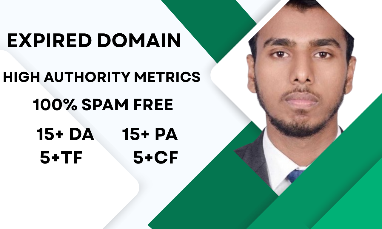 I will find expired domains from top website to get h...