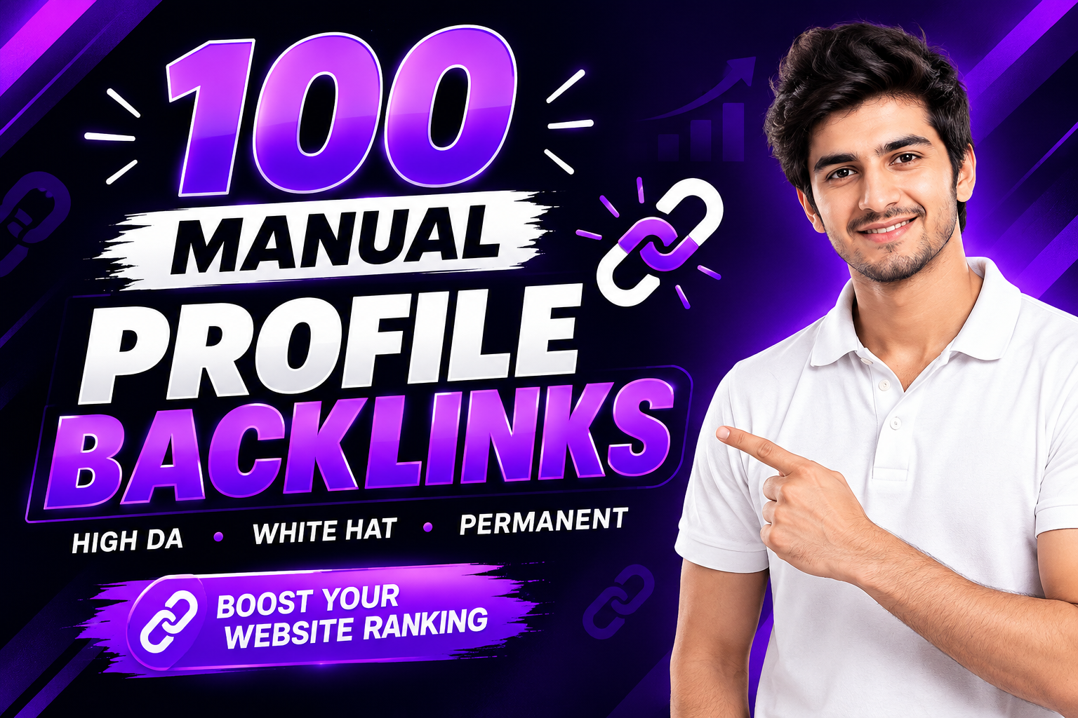 100 High Quality Manual Profile Backlinks for Off-Pag...