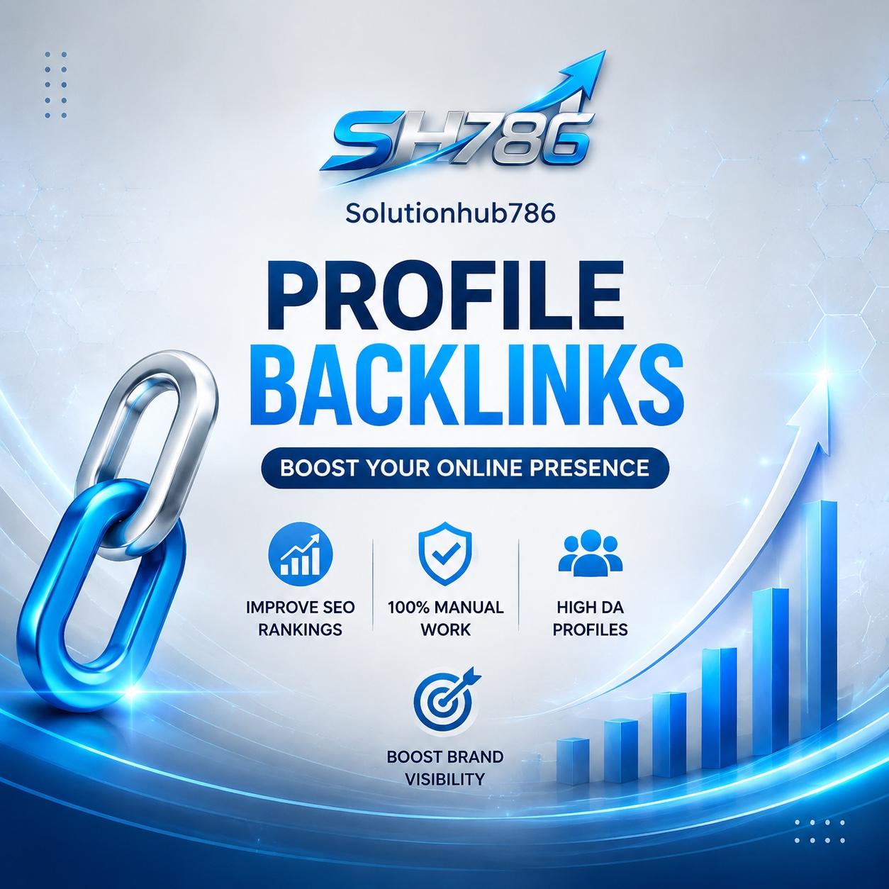 I Will 100 Manully Creat Profile Backlinks for Your W...