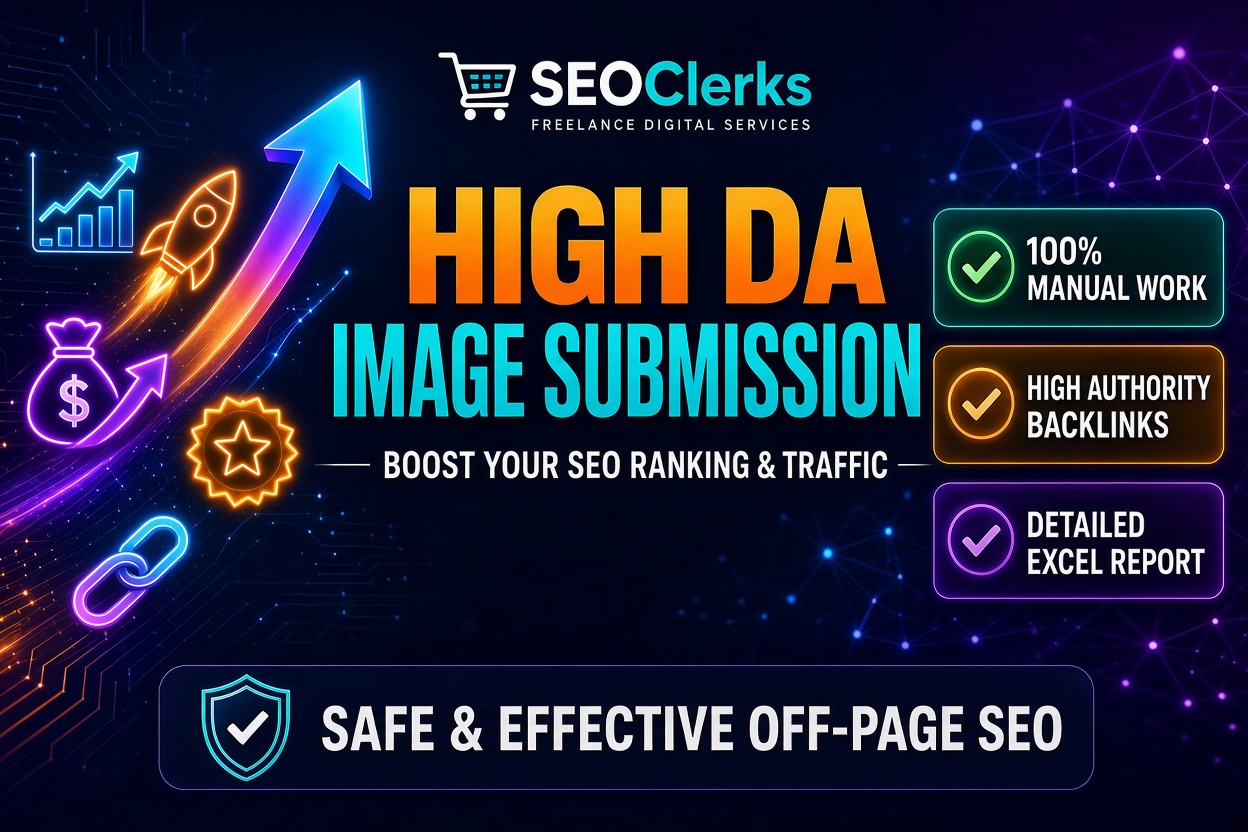 I will manually upload images to 50 high DA sites to ...
