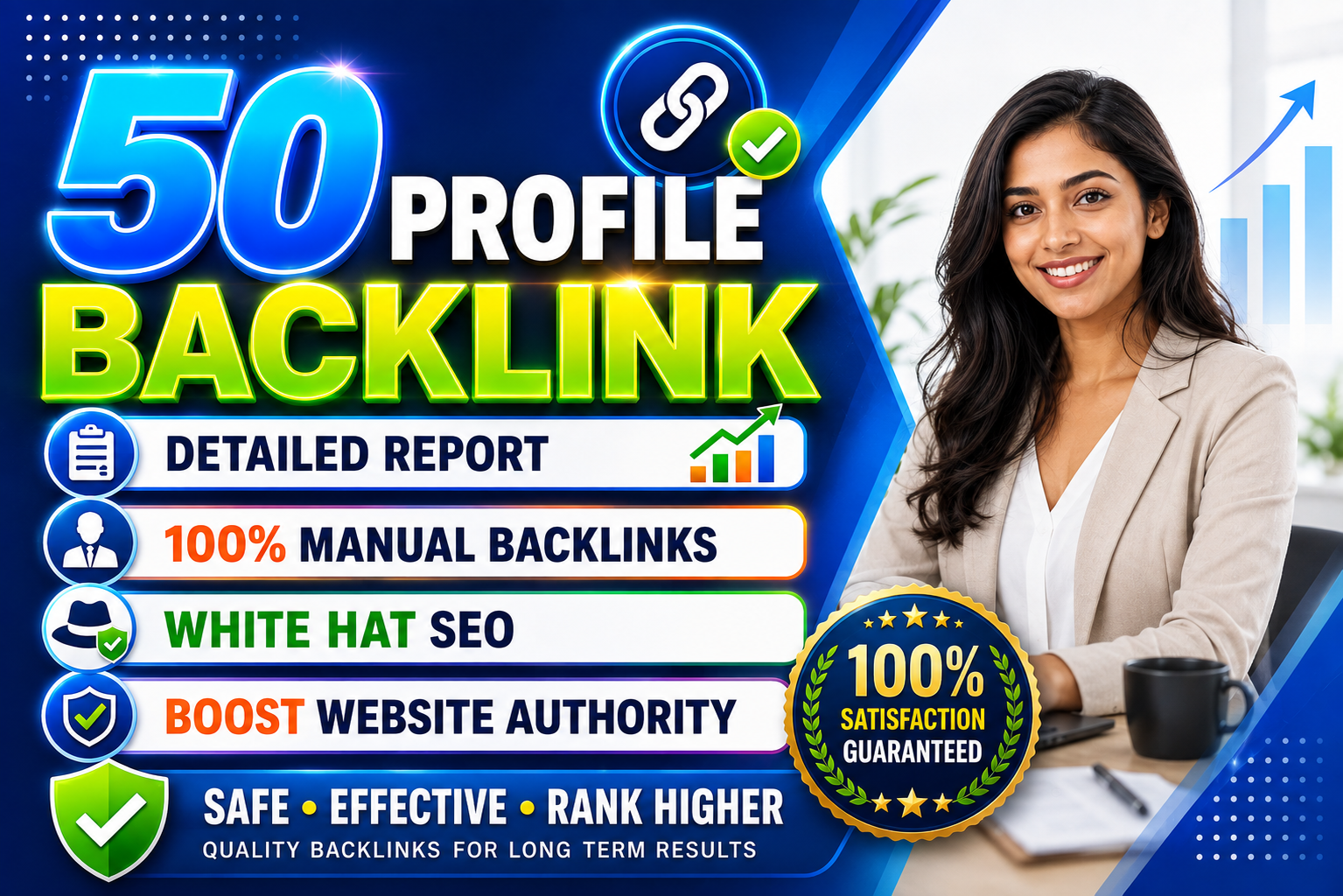 I Will Create 50 High Quality Profile Backlinks Manua...