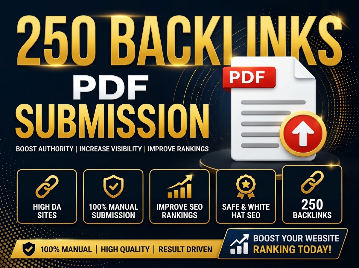 I Will Build 250 Manual PDF Submission Backlinks for ...