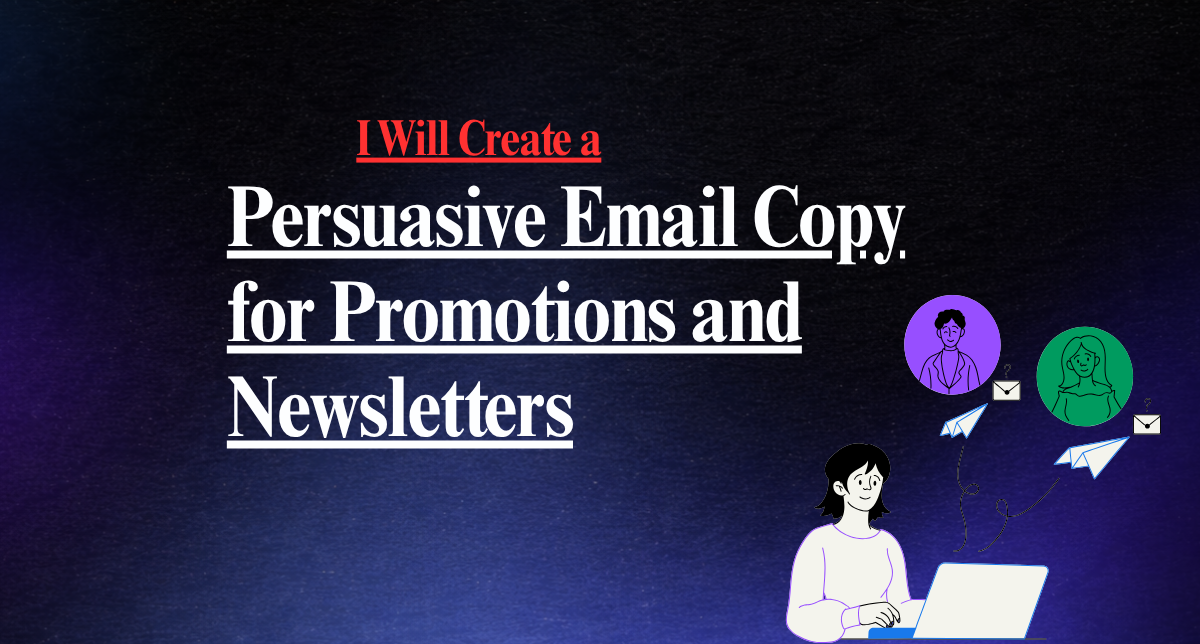 I will create a persuasive email copy for promotions ...