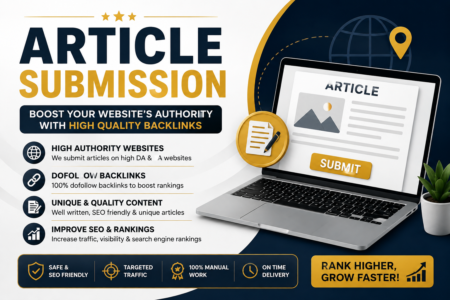 I Will create 200 Your Article to Authority Websites ...