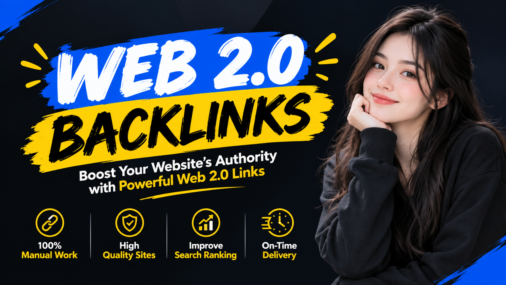 300 Premium Web 2.0 Backlinks with High DA Sites