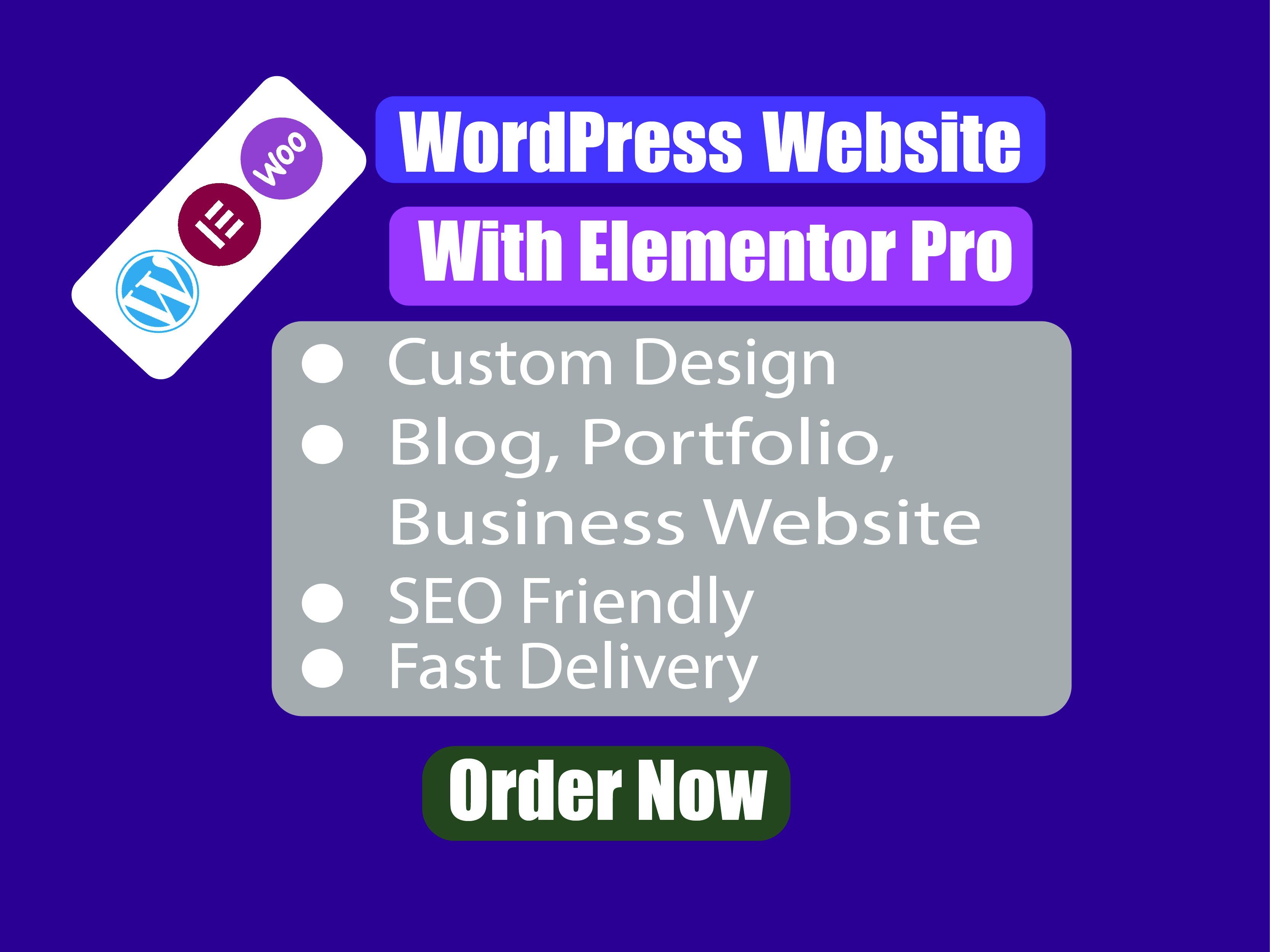 I will design custom user-friendly WordPress Website ...