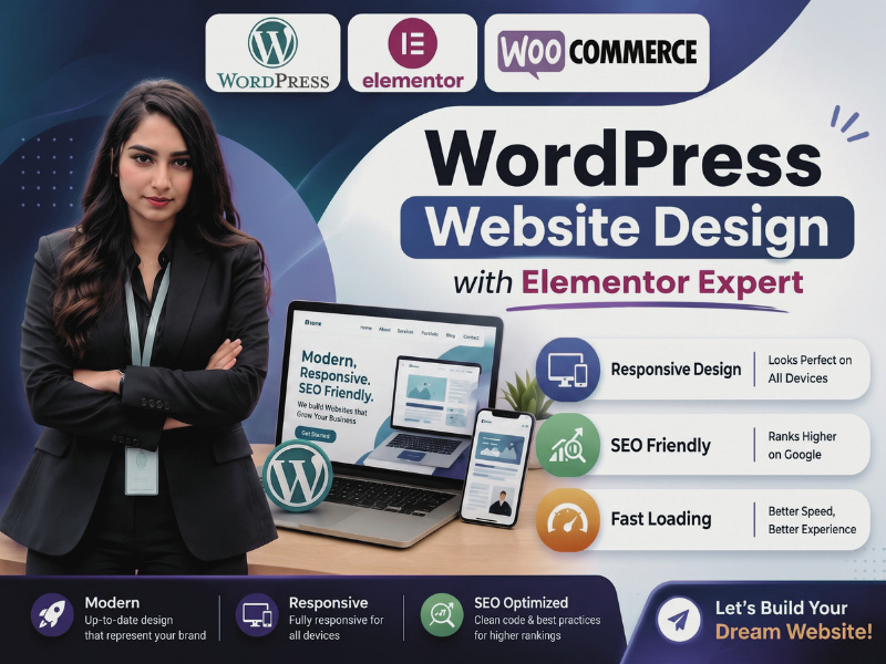 I will design, redesign, and clone a WordPress webs...