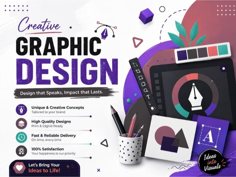 I will provide you Any Professional Graphics Design S...