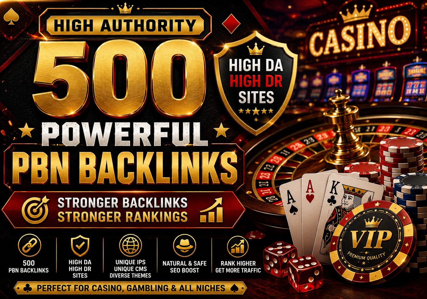 I Will Build 500 Powerful High Authority PBN Backlink...