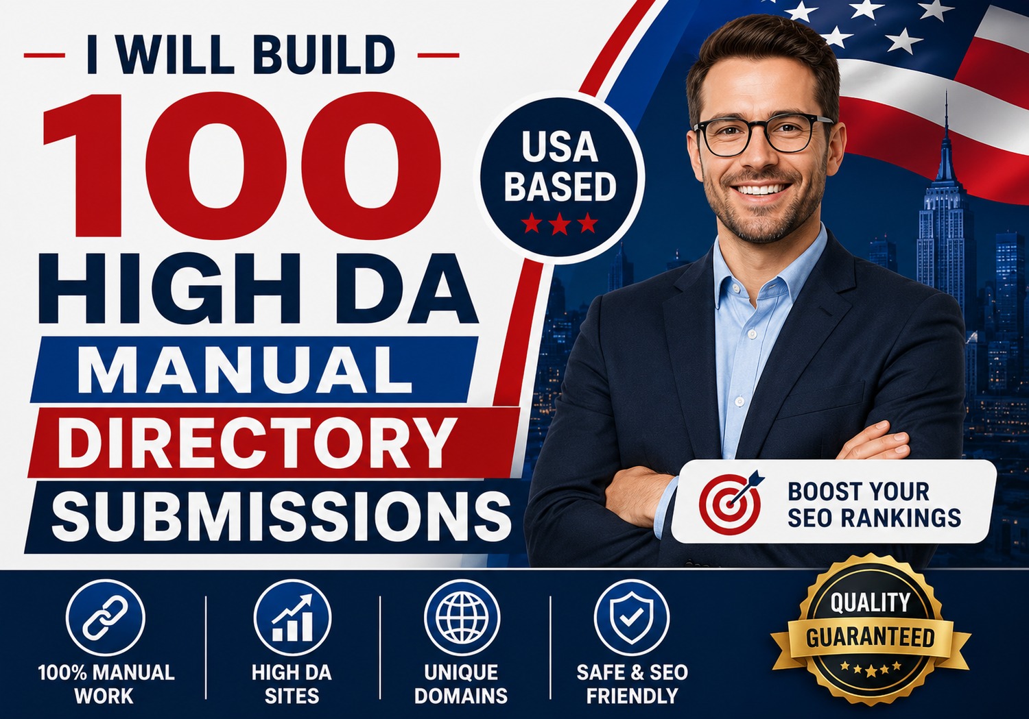 i Will Build 100 High DA Manual Directory Submission ...
