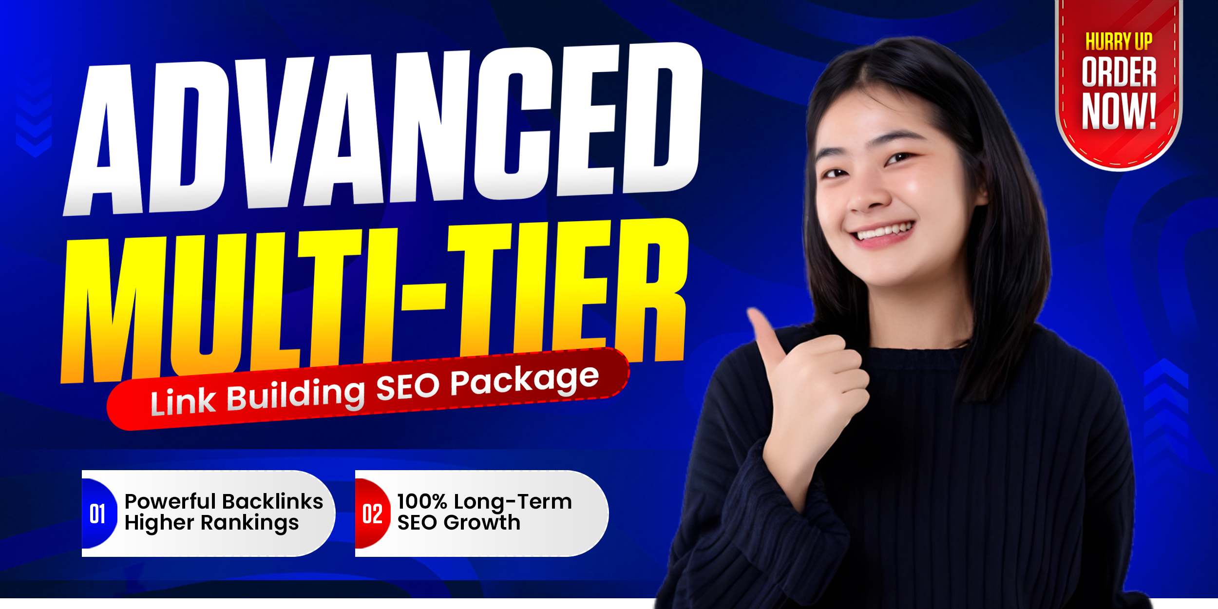 Advanced Multi-Tier Link Building SEO Package - Power...