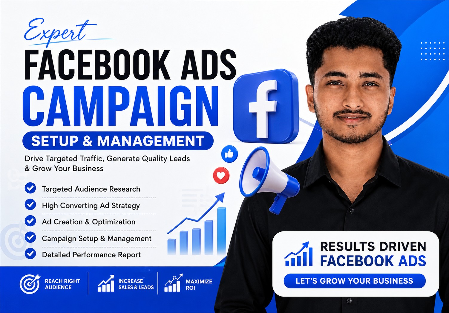 I will create and setup meta campaign for your busine...