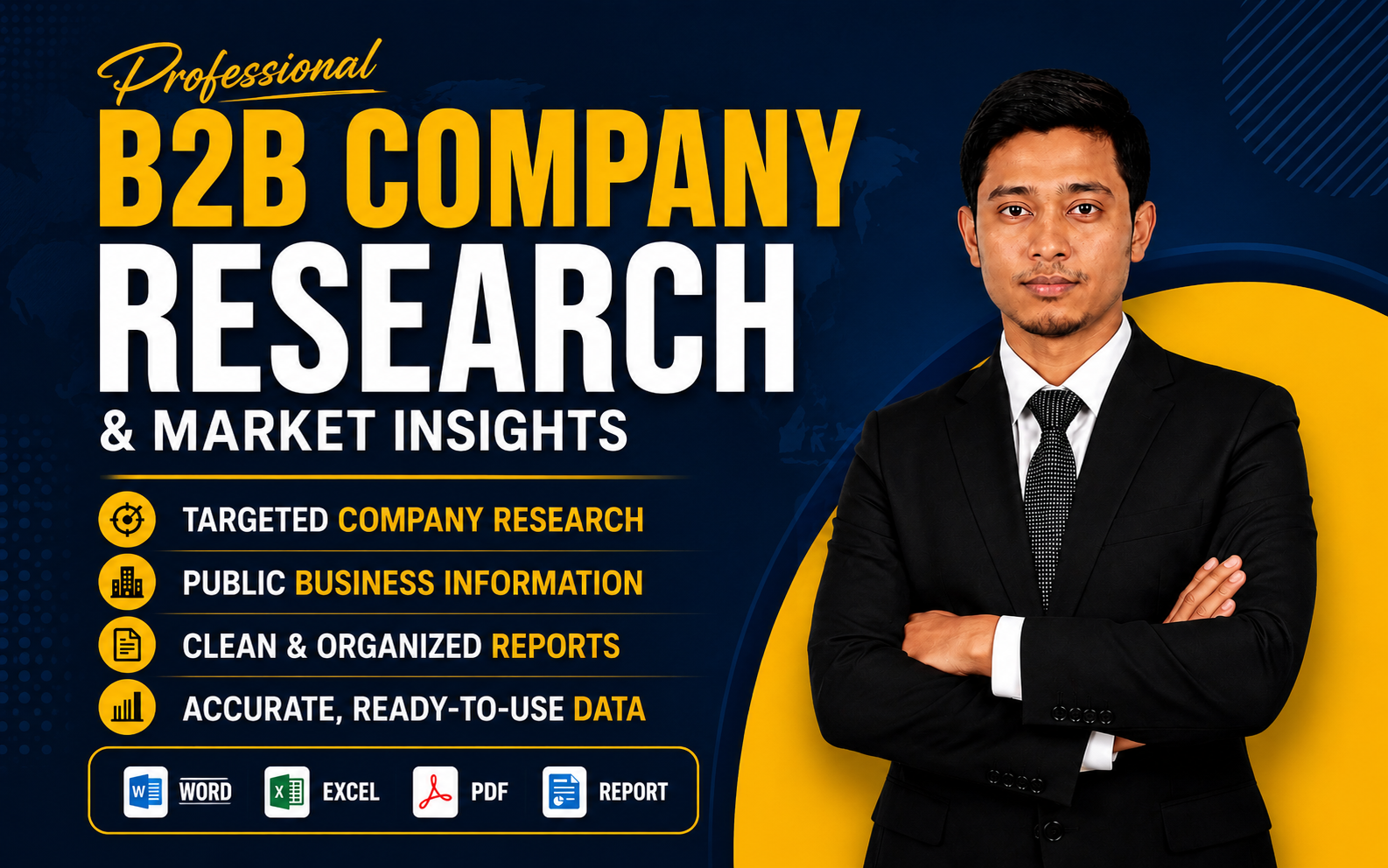 I will do B2B lead generation, targeted email scrapi...