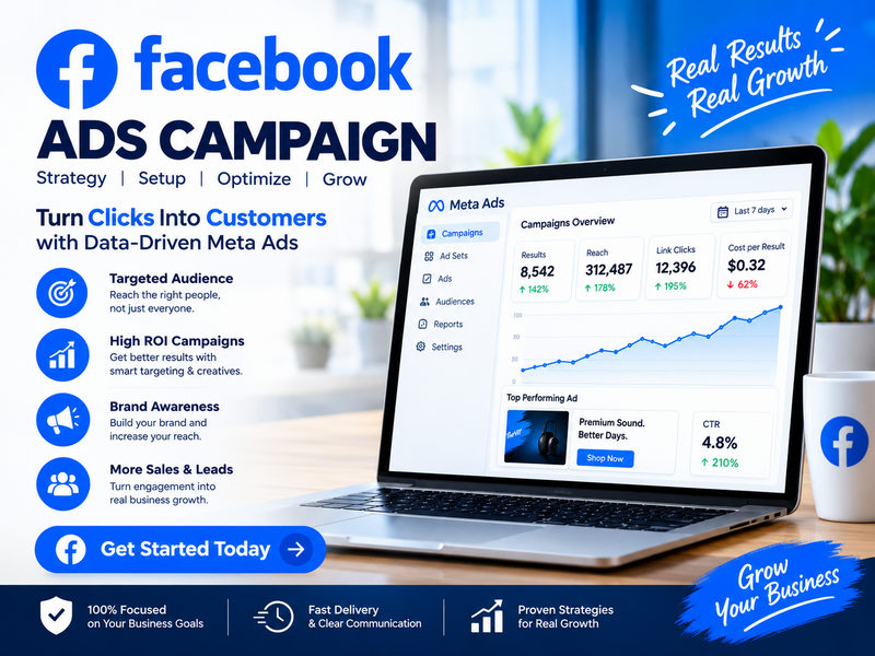 I Will Create and Optimize High Converting Meta Ads C...