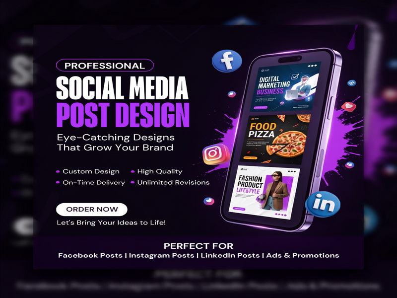 I Will Design Eye-Catching Social Media Graphics That...