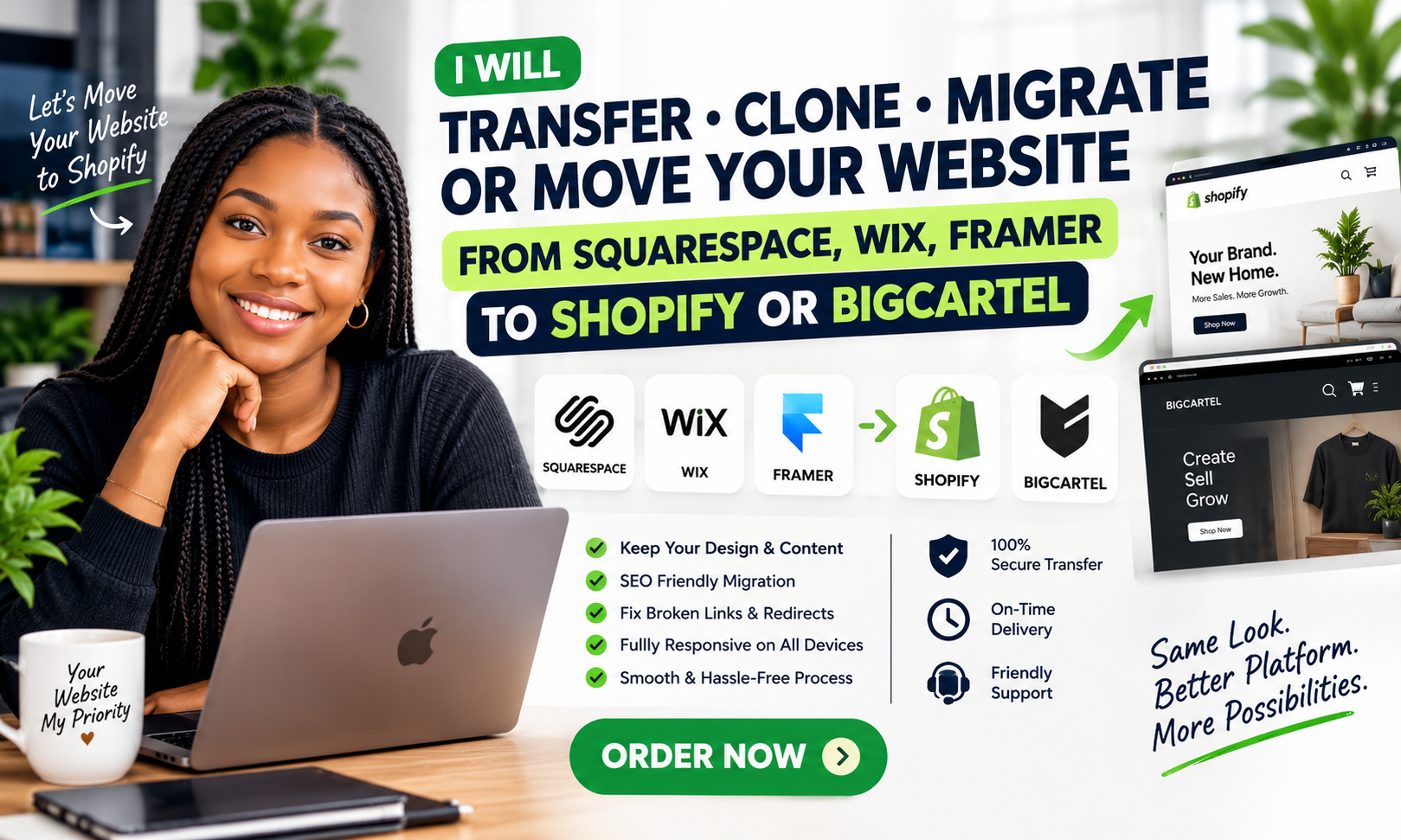 i will transfer clone migrate or move your website fr...