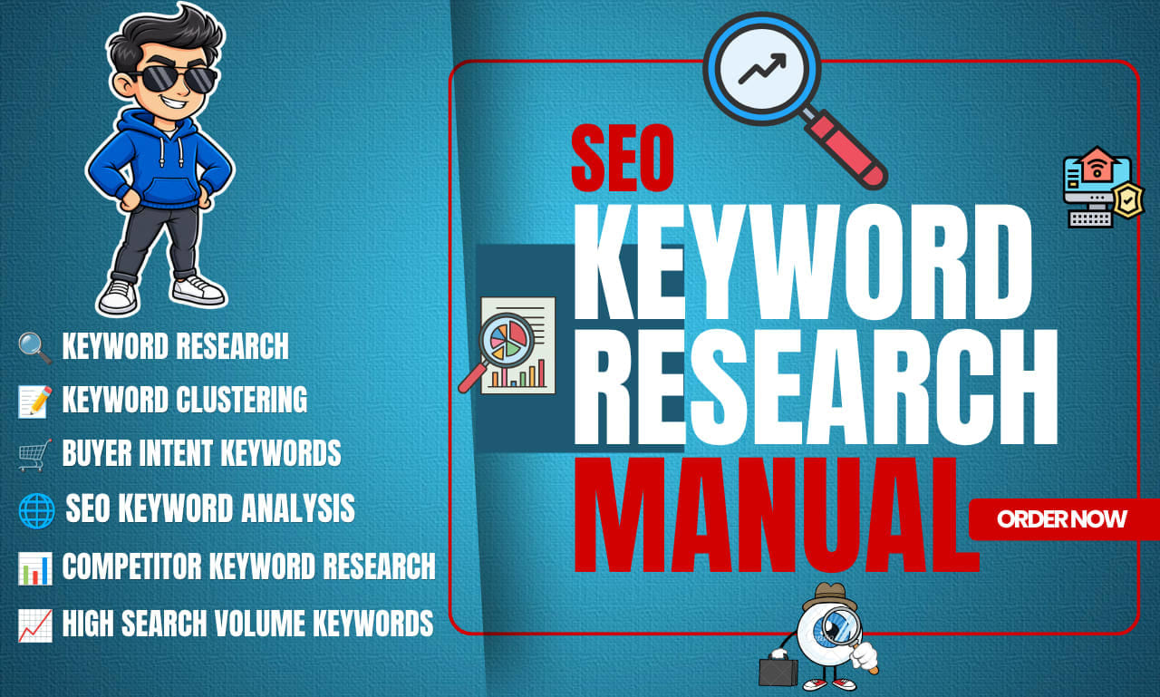I will do SEO keyword research and competitor analysi...