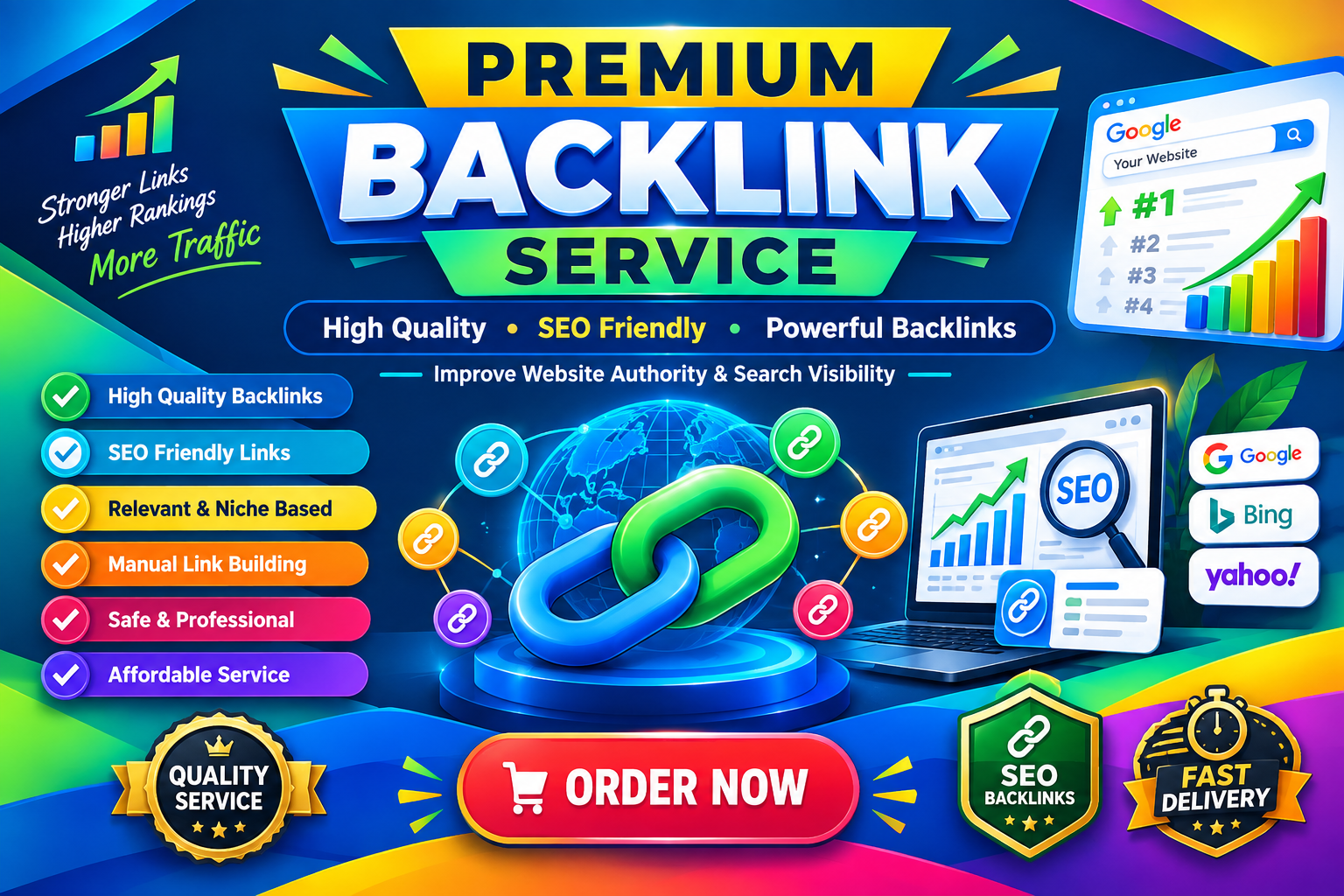 I Will Build High Quality Manual Backlinks to Improve...