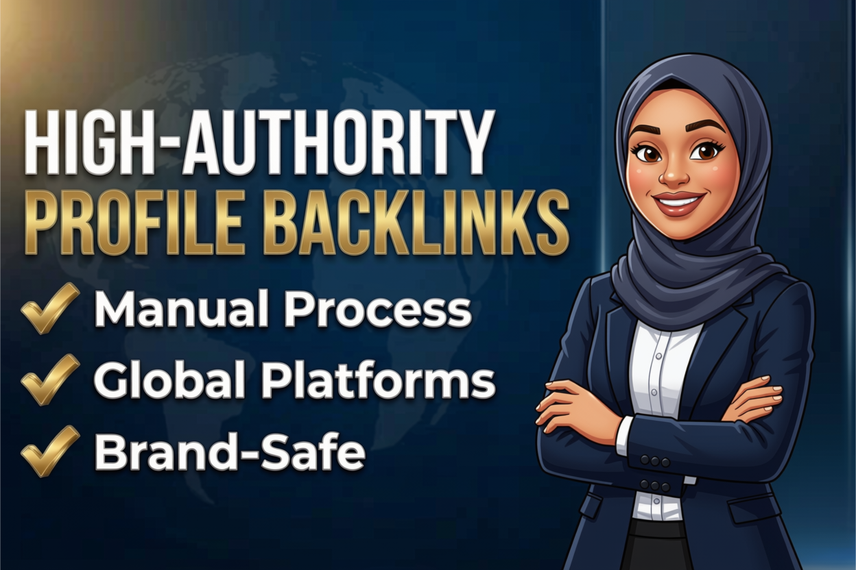 I will make premium quality 100 profile backlinks for...