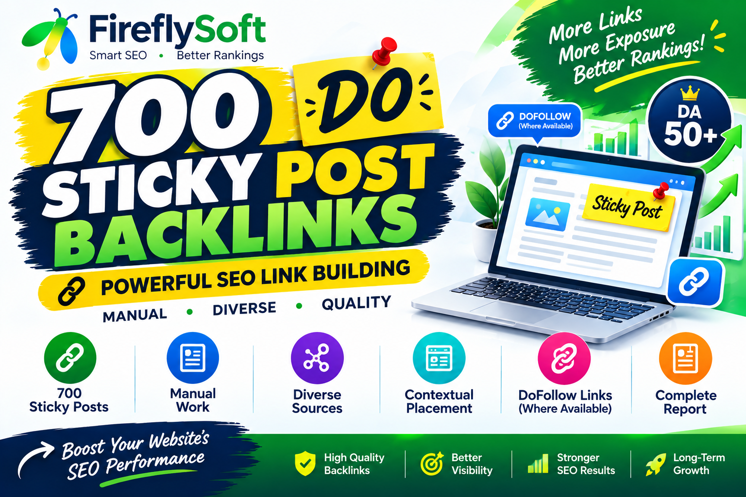 I Will Build 700 Sticky Post Backlinks for Your Websi...