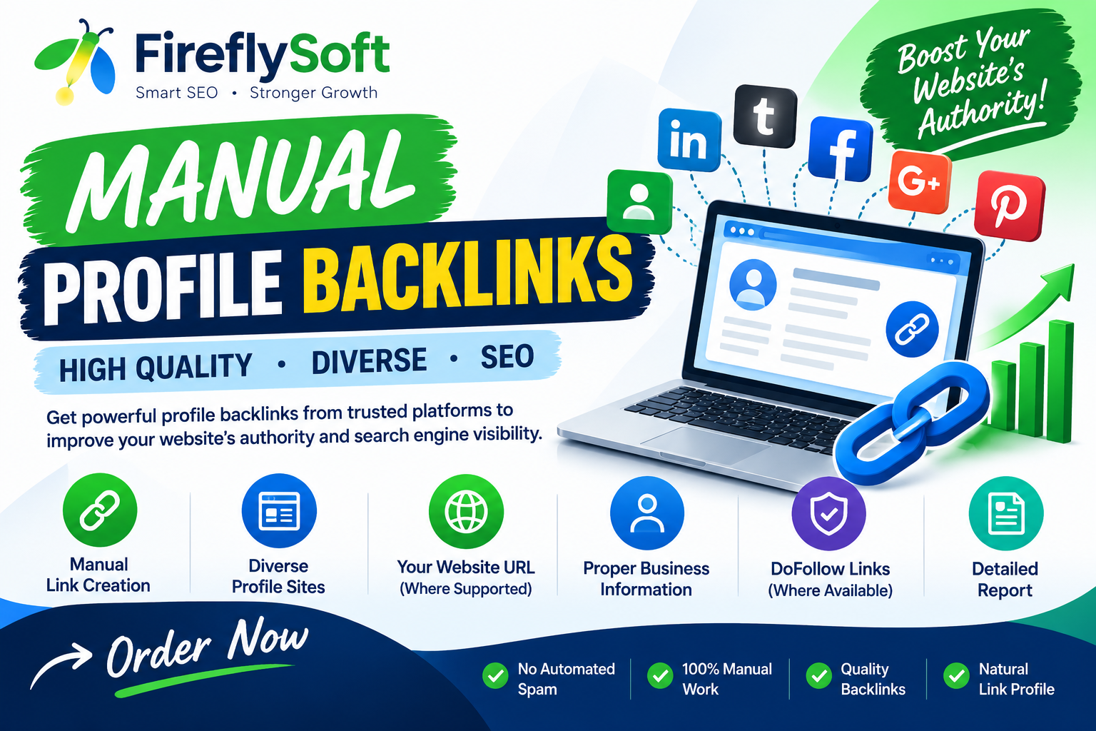 I Will Build High Quality Manual Profile Backlinks fo...
