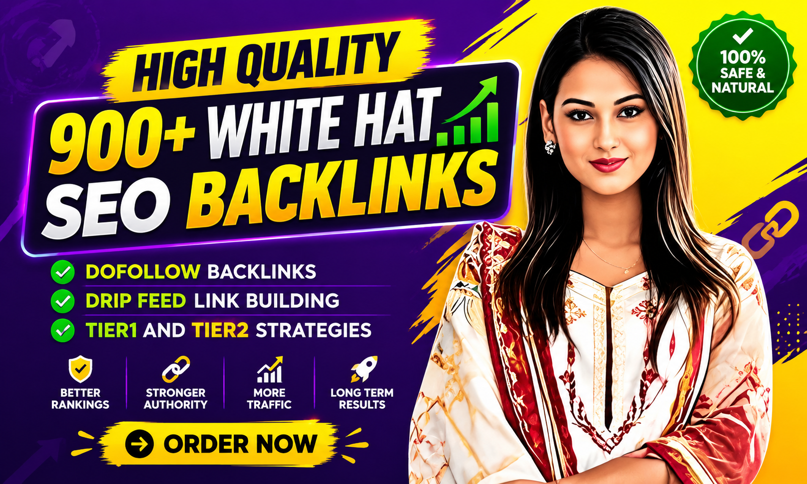 I will do SEO backlink building through blogger outre...