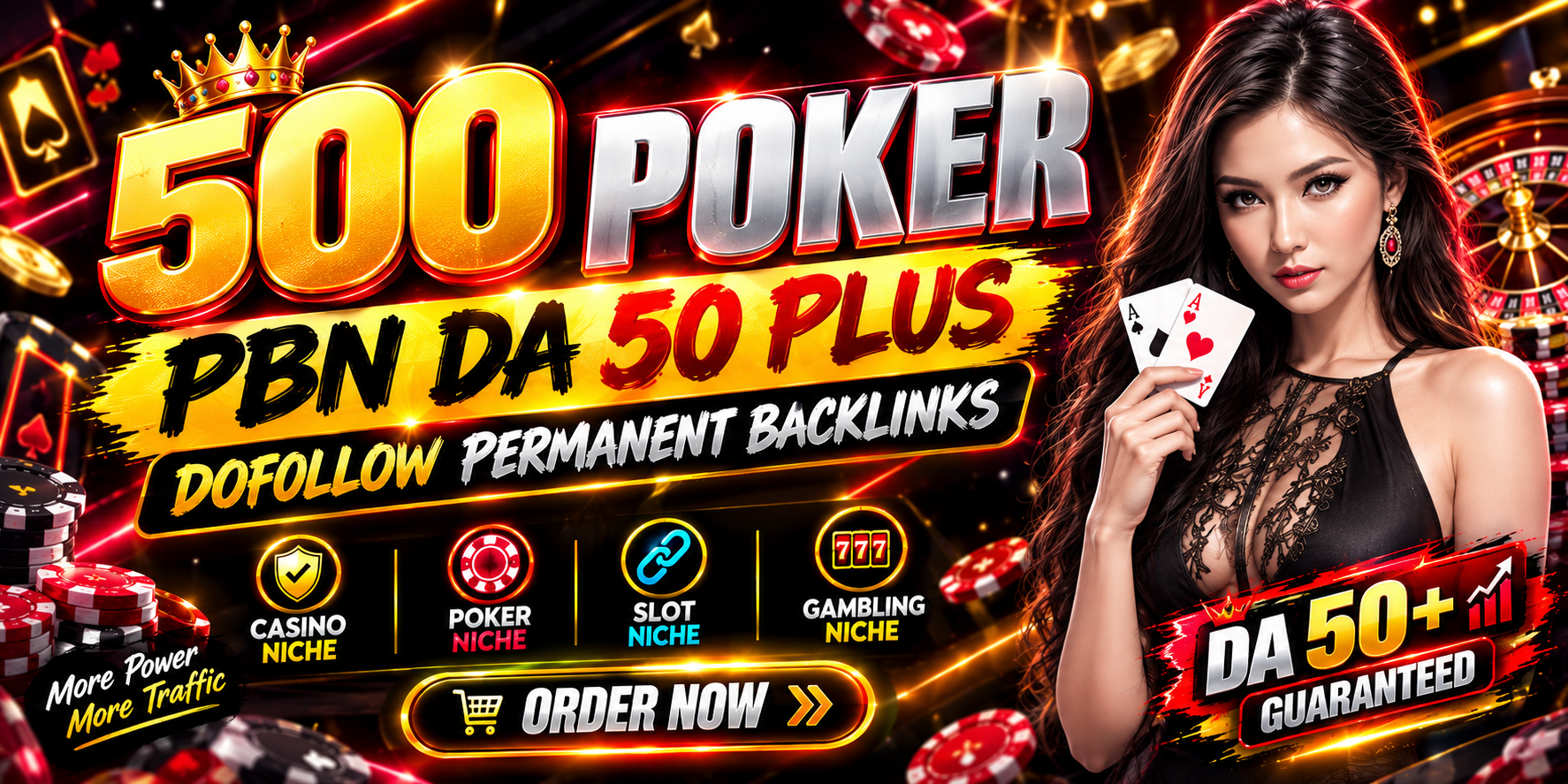 Premium 500 PBN Backlinks DA50+ for Poker and Casino ...
