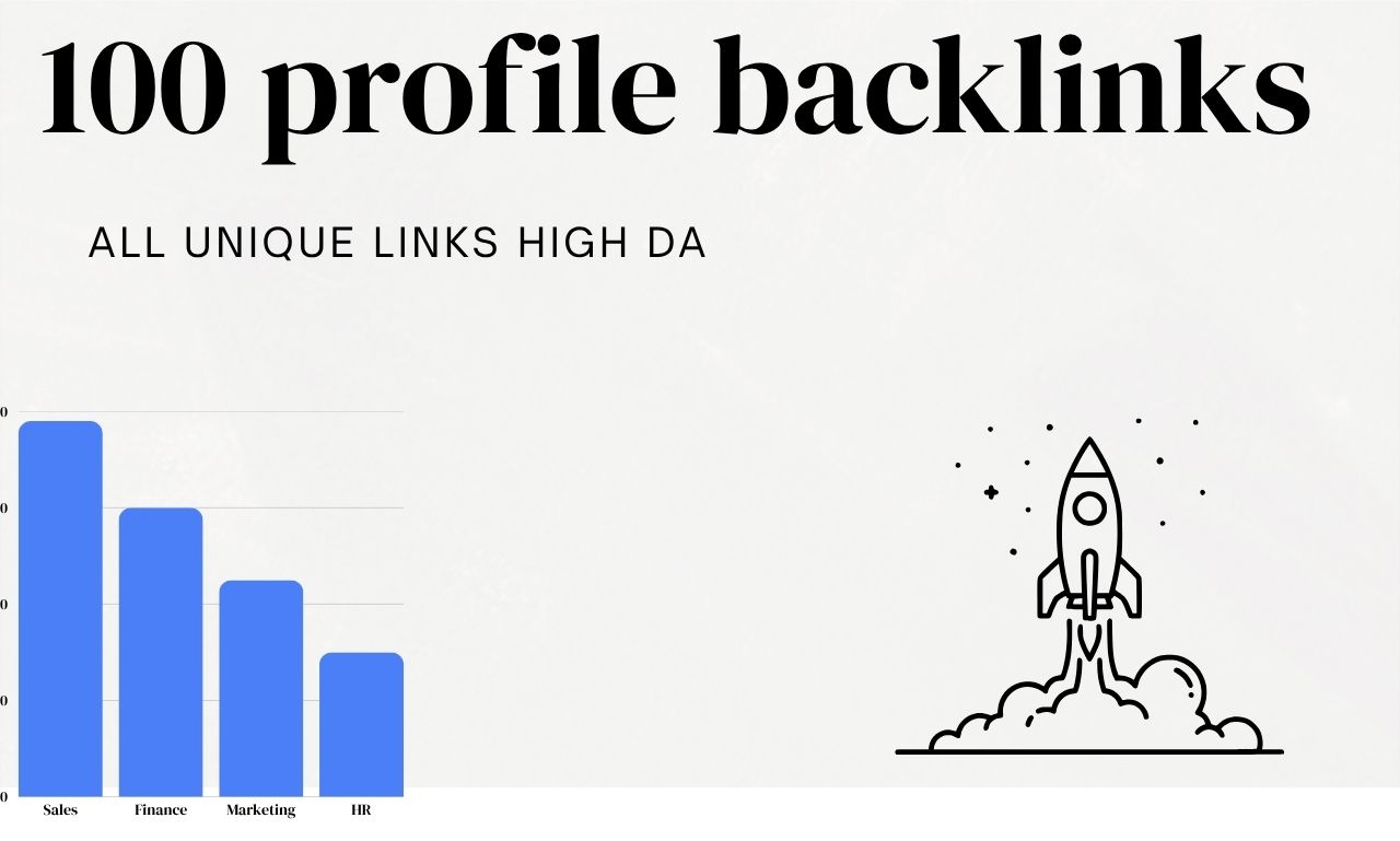 100 profile backlinks for your website rank