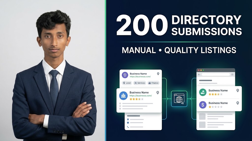 I will manually submit your website to 200 high-quali...