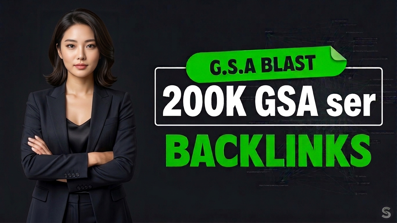 200K GSA SER Backlinks for all kinds of sites
