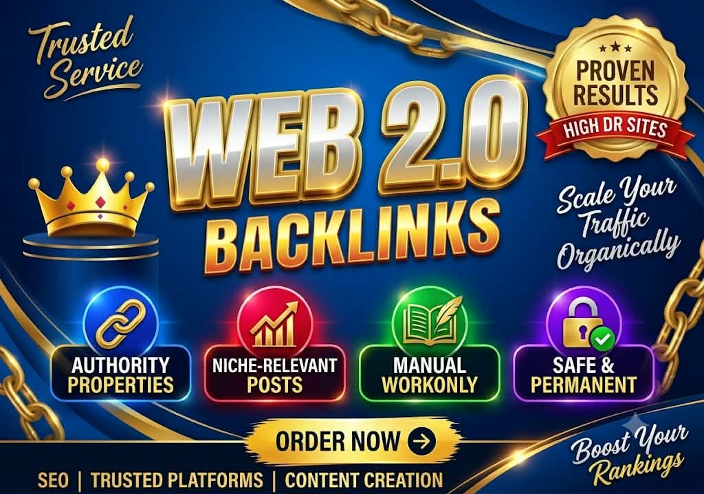 I Will Create 250 Premium Web 2.0 Backlinks With Uniq...