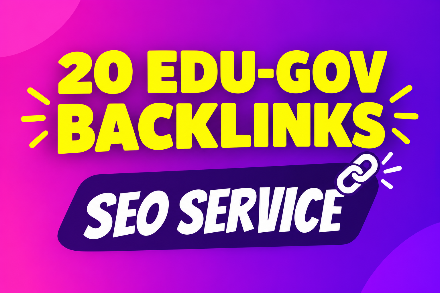 Create 20 EDU-GOV Backlinks Authority Site to Boost Y...
