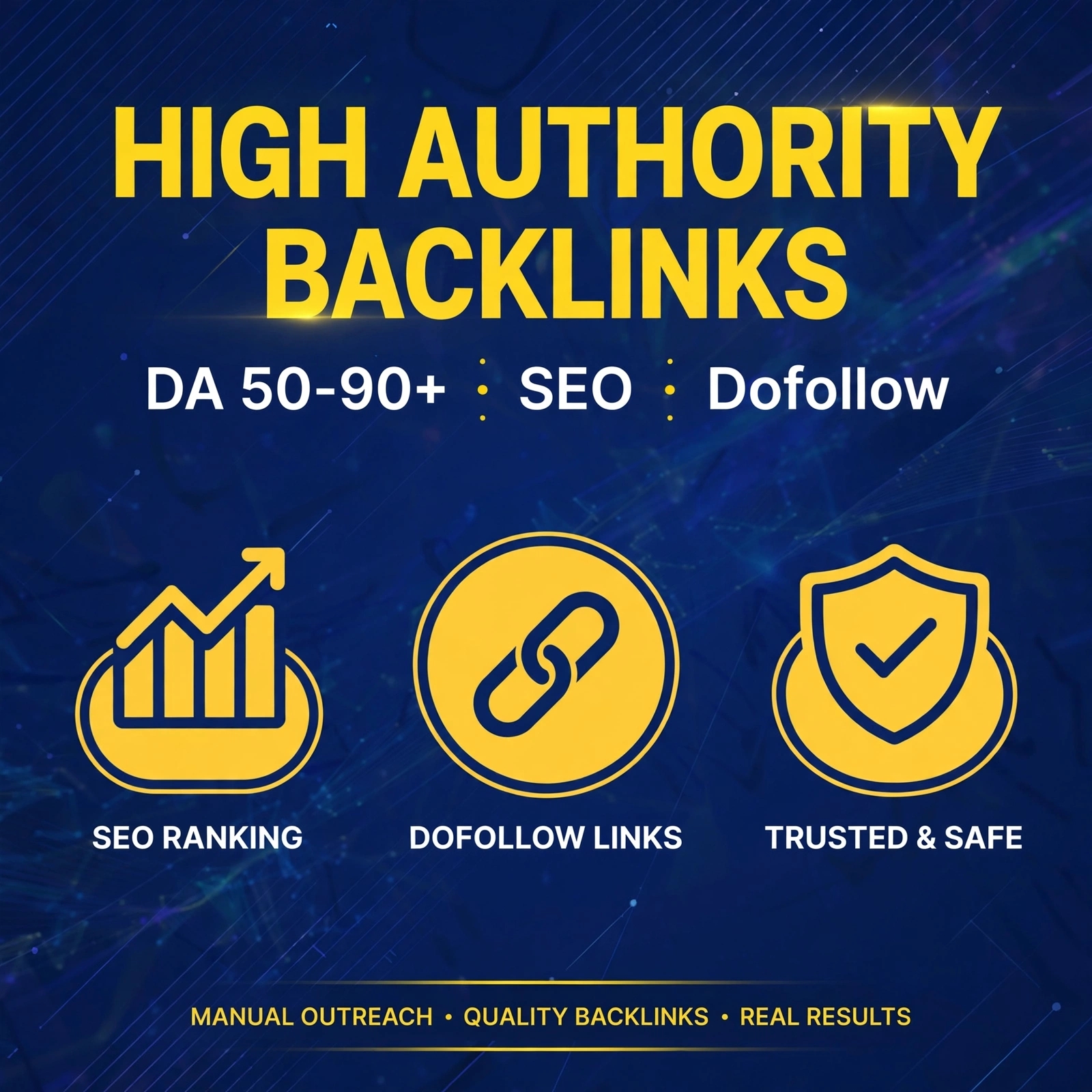 I will do 1 DA 50+ dofollow SEO backlink