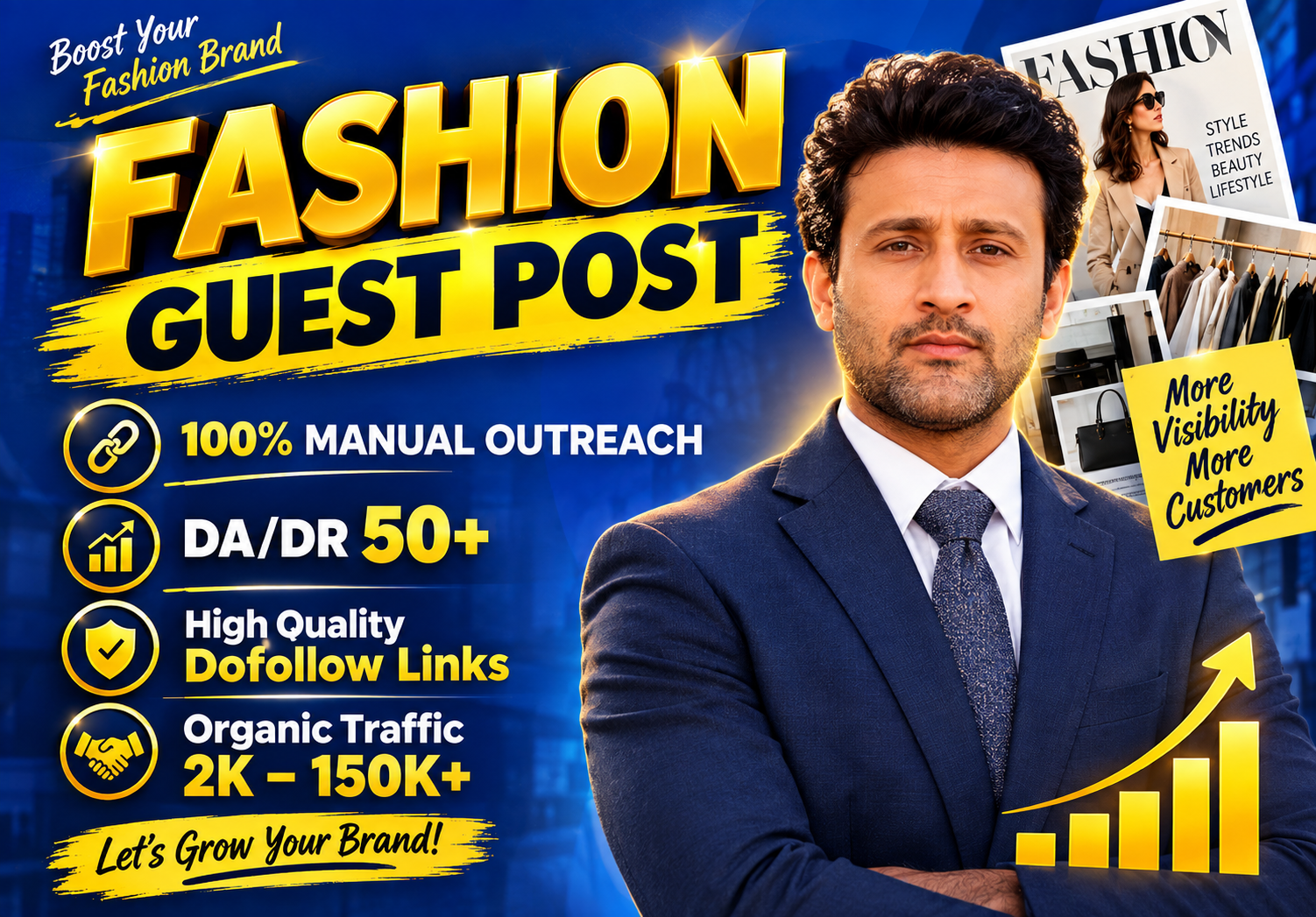 I Will Publish Your Fashion Guest Post on High DA 50+...