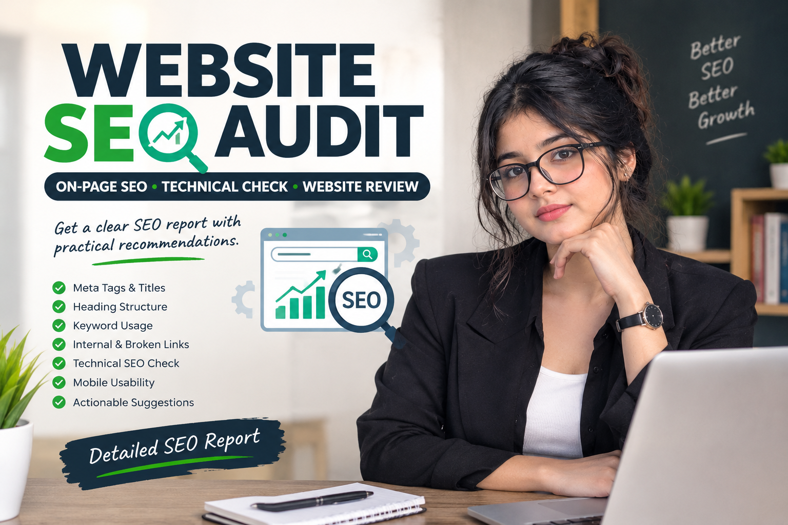 I will manually audit your website SEO and provide a ...