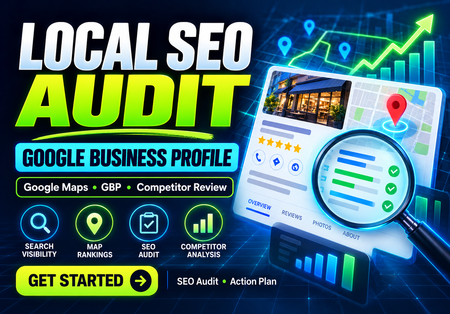 I will audit your local SEO and Google Business Profi...