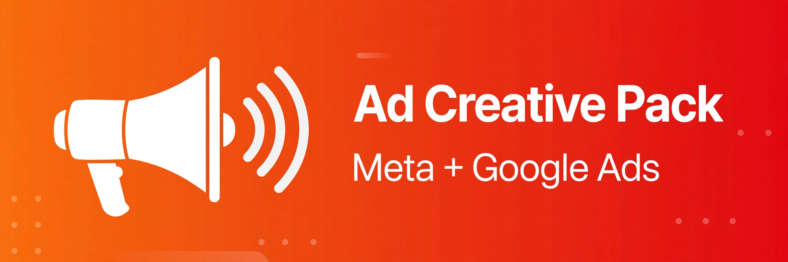 I will write your ad creative pack for Meta and Googl...