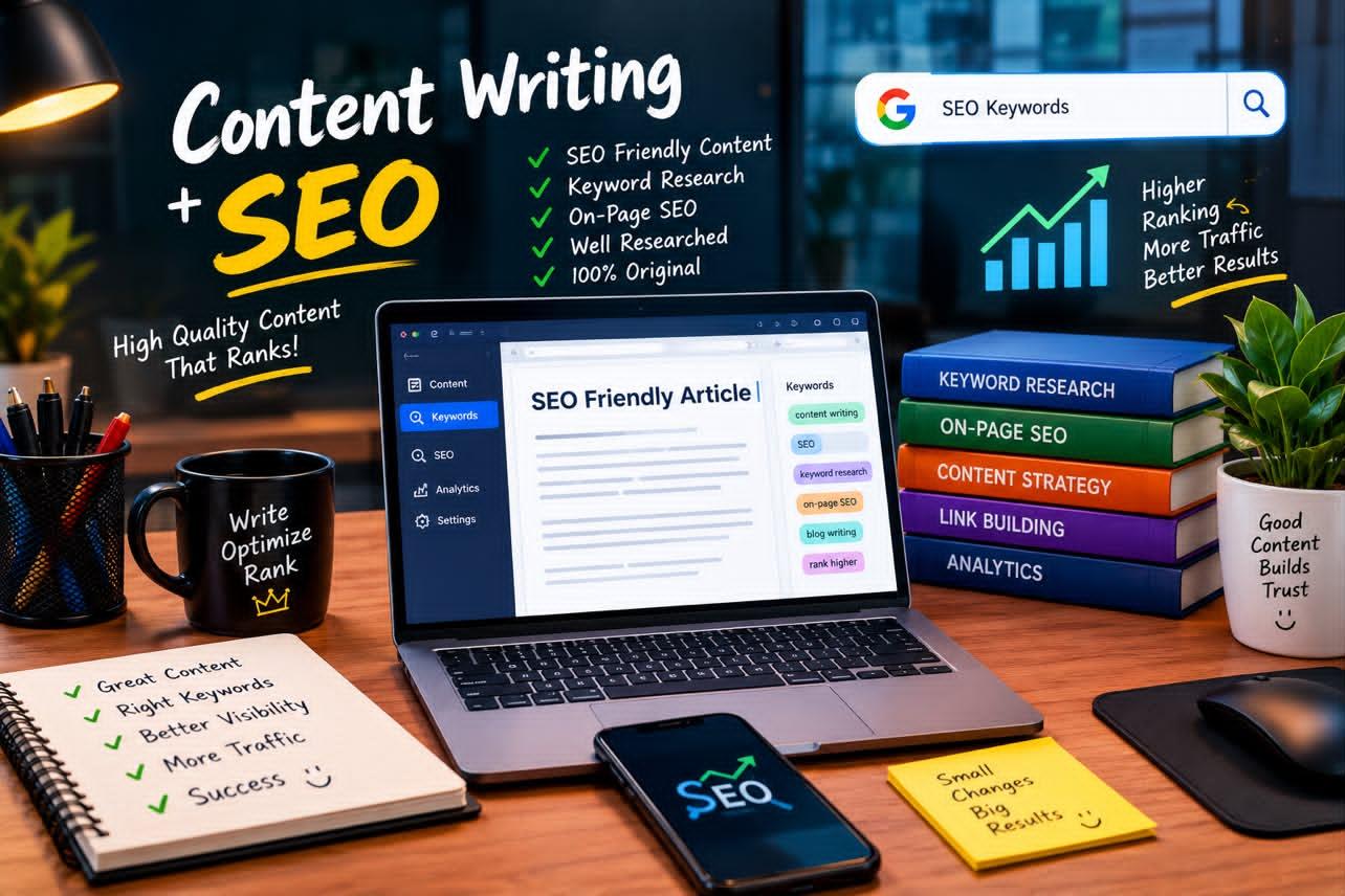 I Will Write SEO Friendly Content and Blog Posts With...