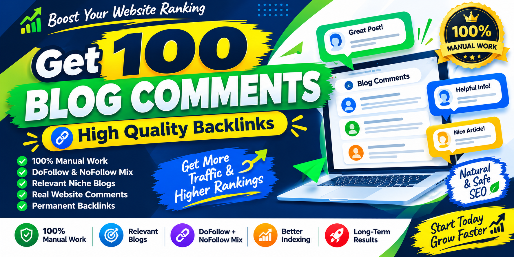 I Will Build 100 High Quality Blog Comment Backlinks ...