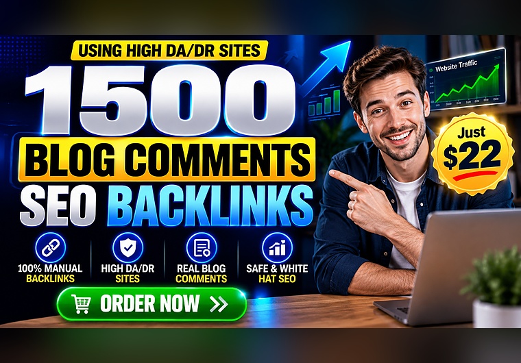 I will create manual niche relevant blog comment back...