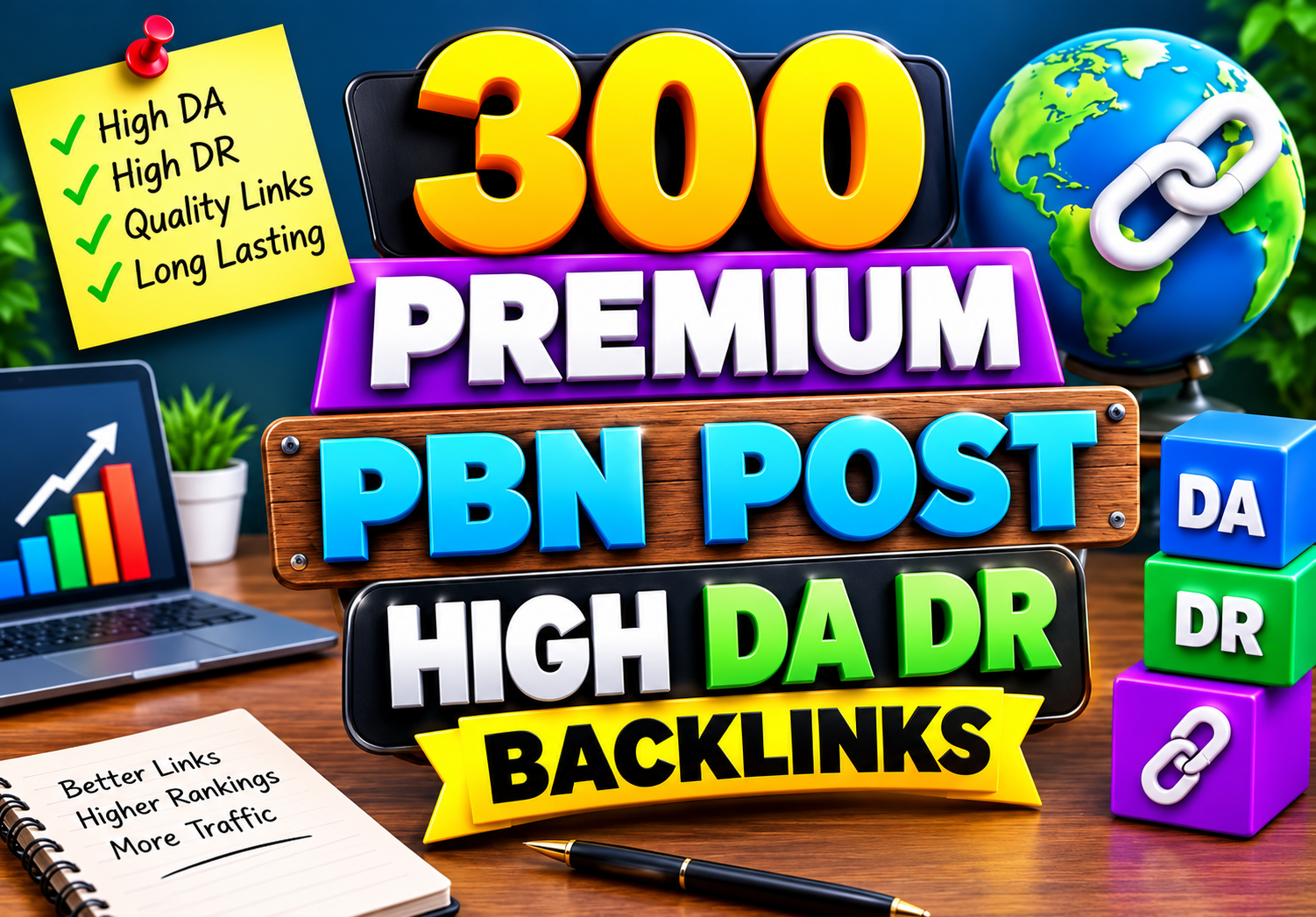 300 Premium High DA DR PBN Backlinks with Fast Indexi...